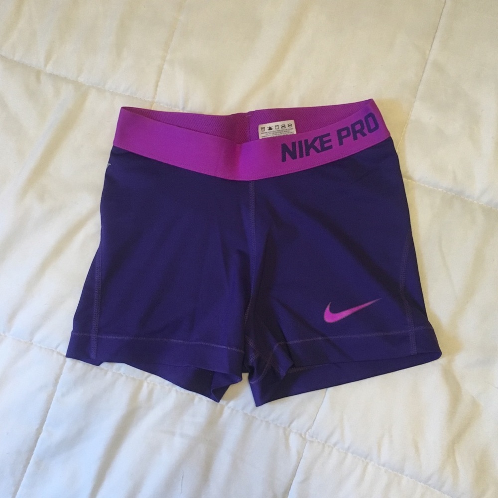Nike Purple and Pink Spandex